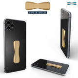 Phone Grip designed by LoveHandle for Most Smartphones and Mini Tablets (Color: Solid Gold)