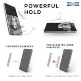 Solid Silver Phone Grip by LoveHandle - A Universal Grip for Most Smartphones and Mini Tablets