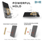 Phone Grip designed by LoveHandle for Most Smartphones and Mini Tablets (Color: Solid Gold)