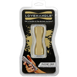 Phone Grip designed by LoveHandle for Most Smartphones and Mini Tablets (Color: Solid Gold)