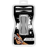 Solid Silver Phone Grip by LoveHandle - A Universal Grip for Most Smartphones and Mini Tablets