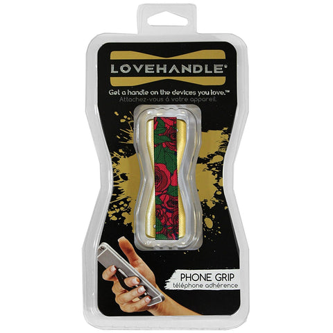 LoveHandle Red Roses Phone Grip Designed for Most Smartphones and Mini Tablets