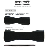 Phone Grip by LoveHandle - A Universal Grip for Most Smartphones and Tablets - Black